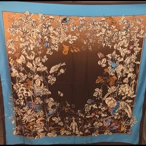 Beautiful Multicolored silk scarf